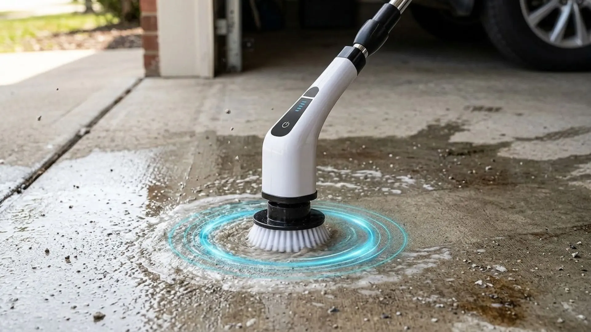 Escova Elétrica de Limpeza Recarregável 1